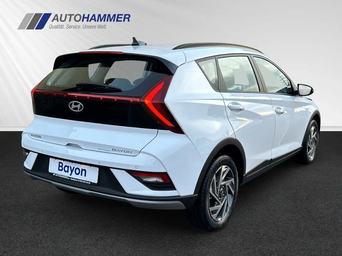Hyundai BAYON 1.0T MT TREND Alu LED SHZ LHZ Navi Bose-P. Blanc - 2