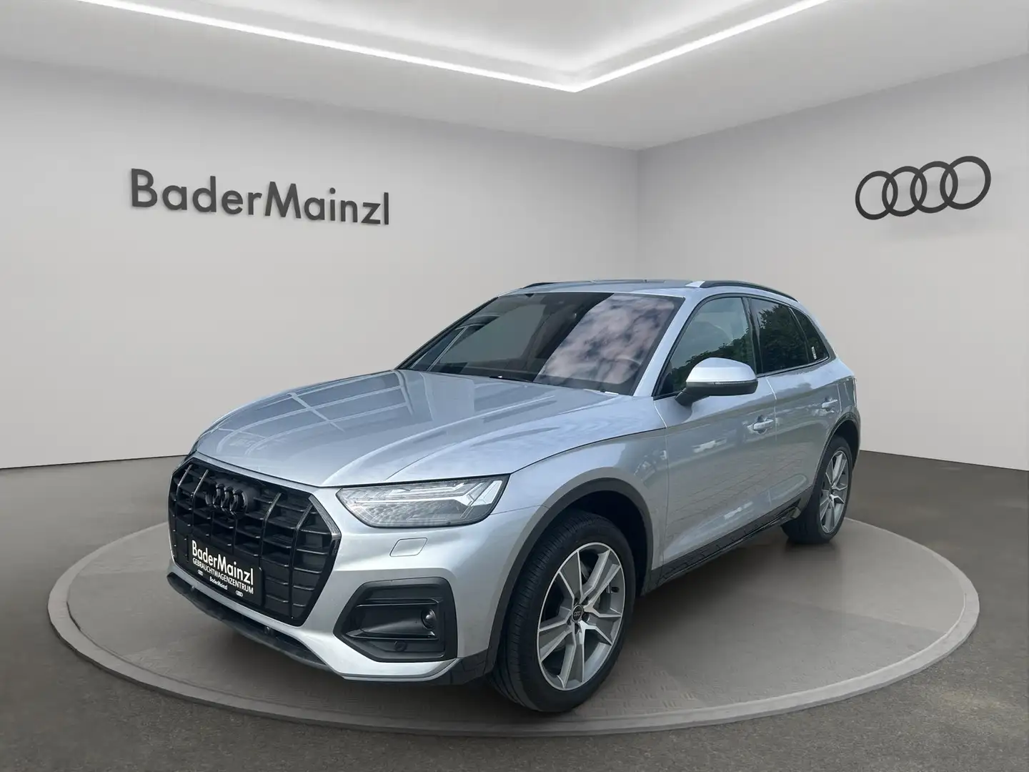 Audi Q5 2.0 TDI quattro S tronic Matrix AHK Silber - 1