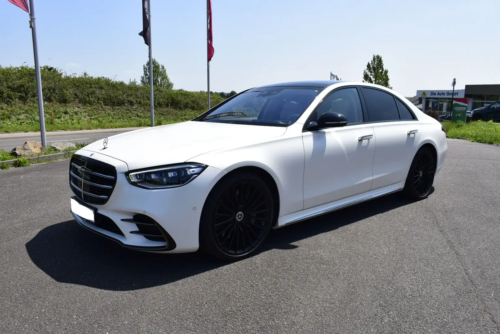 Mercedes-Benz S 580 4M Soft Close/4D Burm/Mass/2xAMG/Nightp Weiß - 1