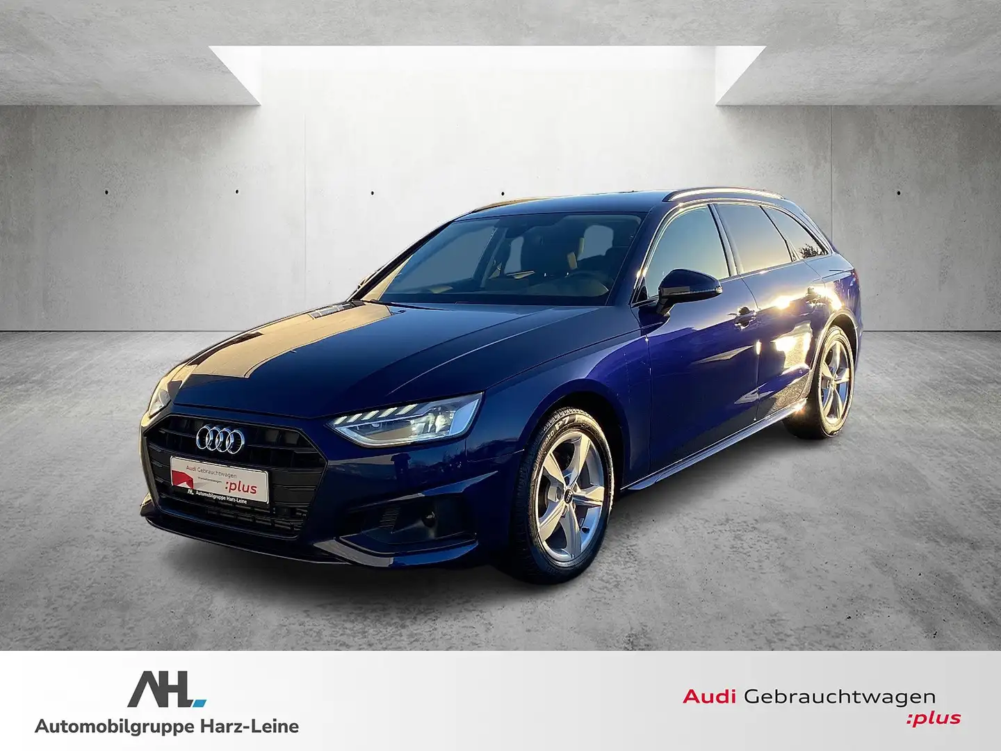 Audi A4 Avant 35 TFSI advanced S-tronic LED Navi AHK PDC S Blau - 1