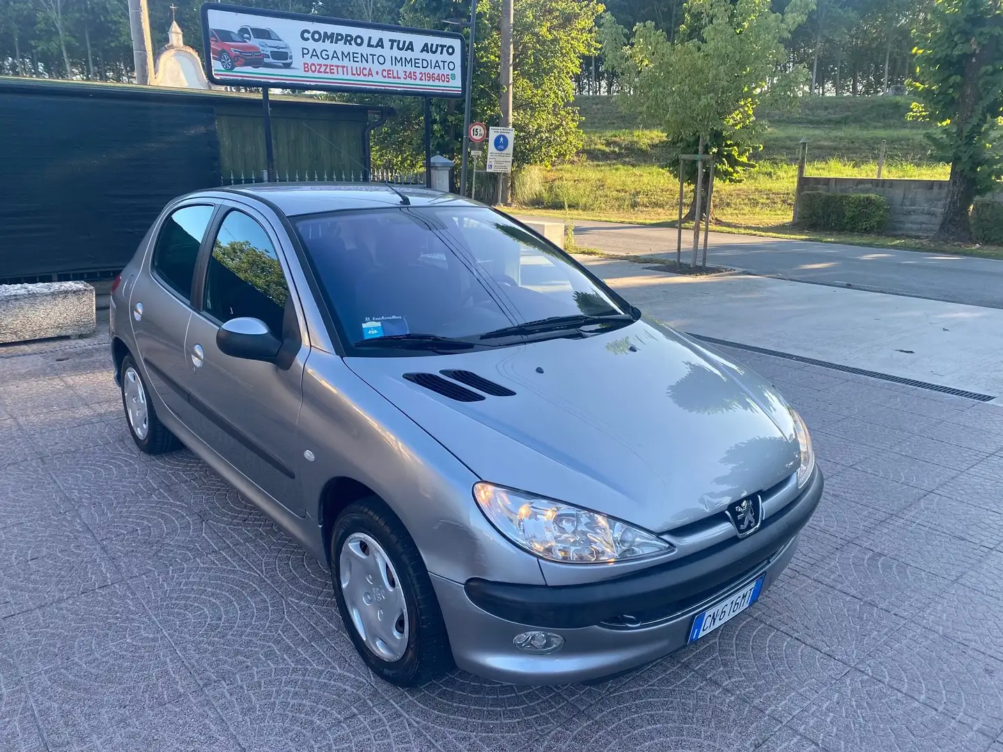 Peugeot 206 1.1 BENZINA CLIMA AUTO, CINGHIA FATTA, UNICOPROPR. Grey - 1