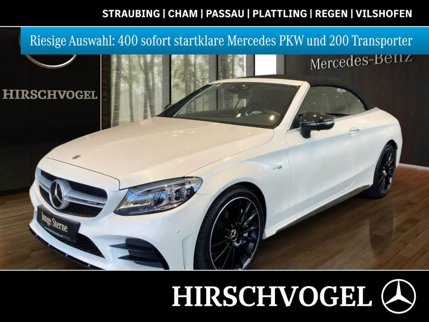 Mercedes-Benz C 43 AMG 4M Night+AIRSCARF+AHK+DISTRONIC+KEYLESS Blanco - 1