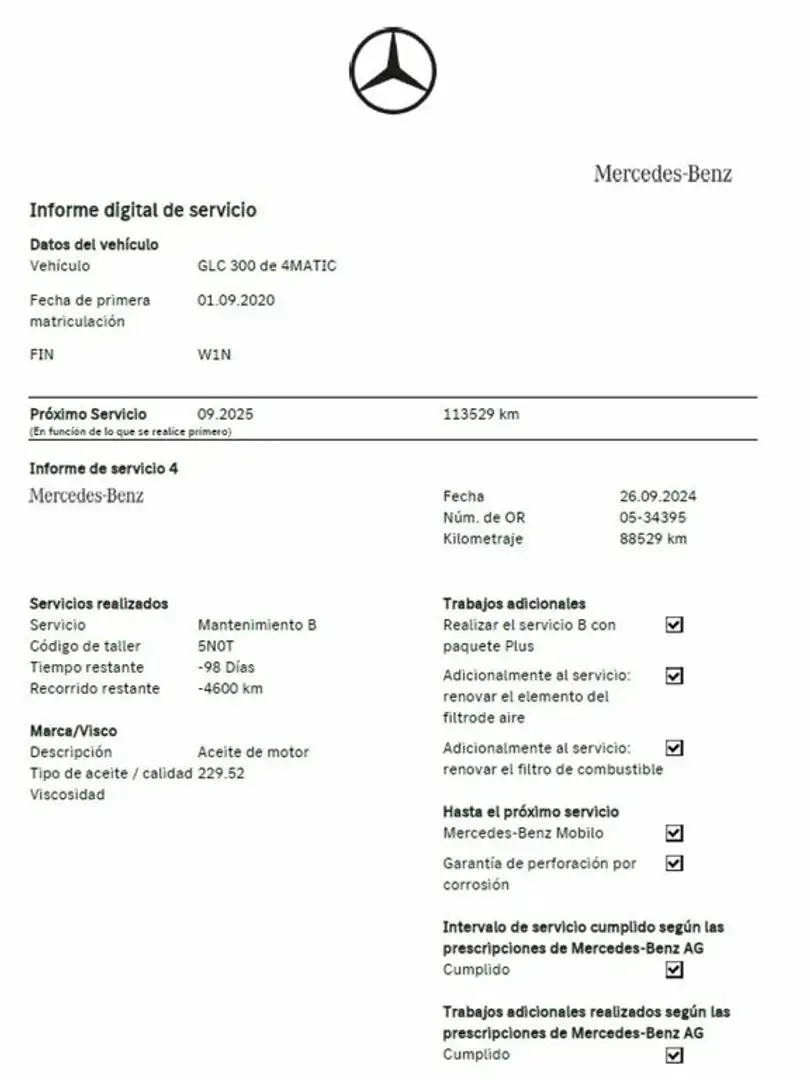 Mercedes-Benz GLC 63 AMG 300D 4MATIC 306 CV 9G-TRONIC LINE Schwarz - 2