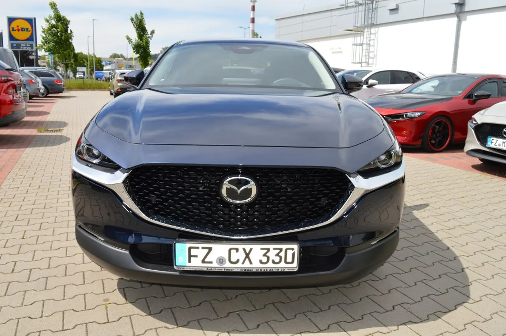 Mazda CX-30 2.5L e-SKYACTIV G 140ps 6MT FWD Centre-line DESI Blau - 2