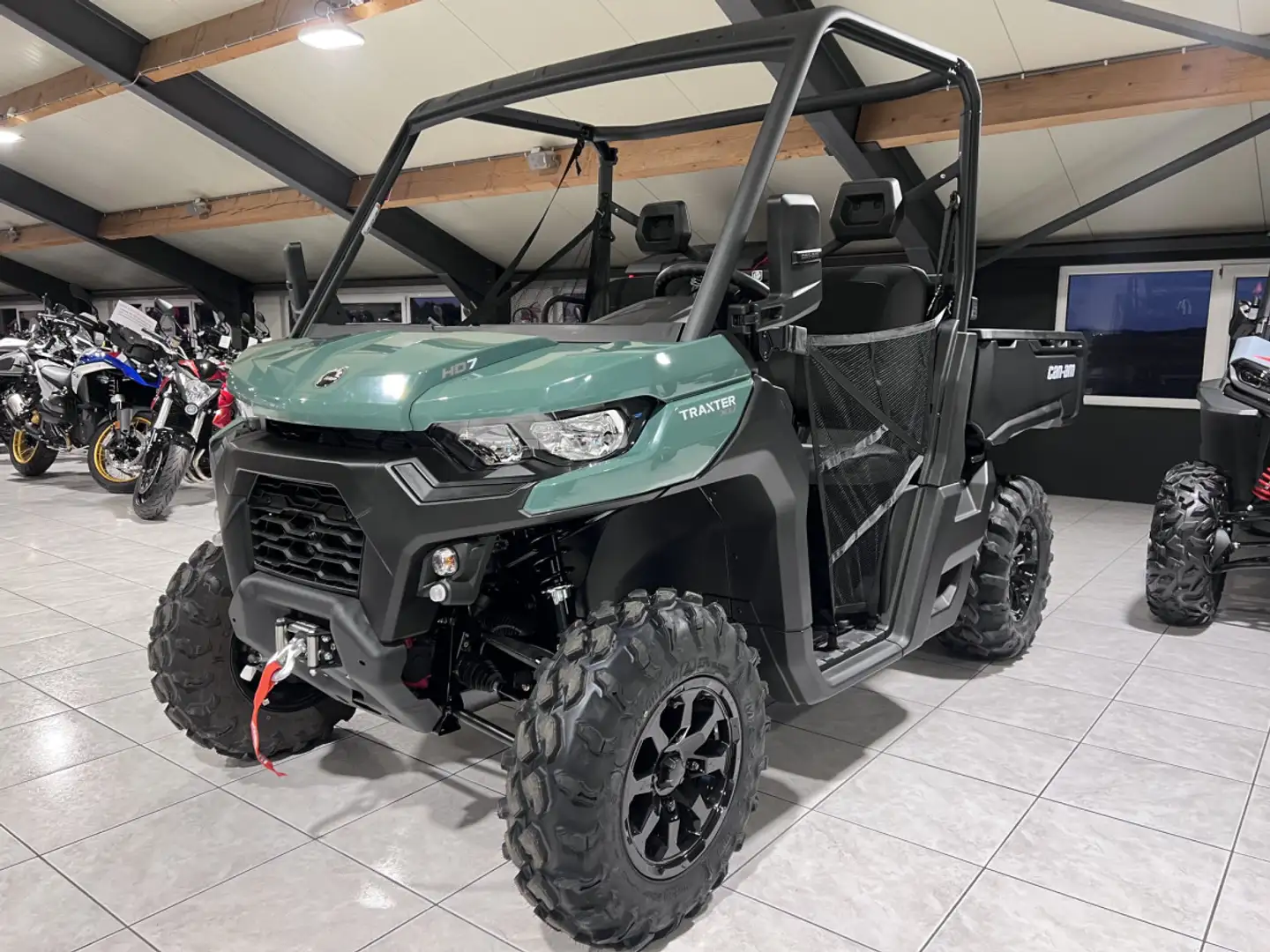 Can-Am Traxter XU HD7 T DPS  60 km/h Зелений - 2