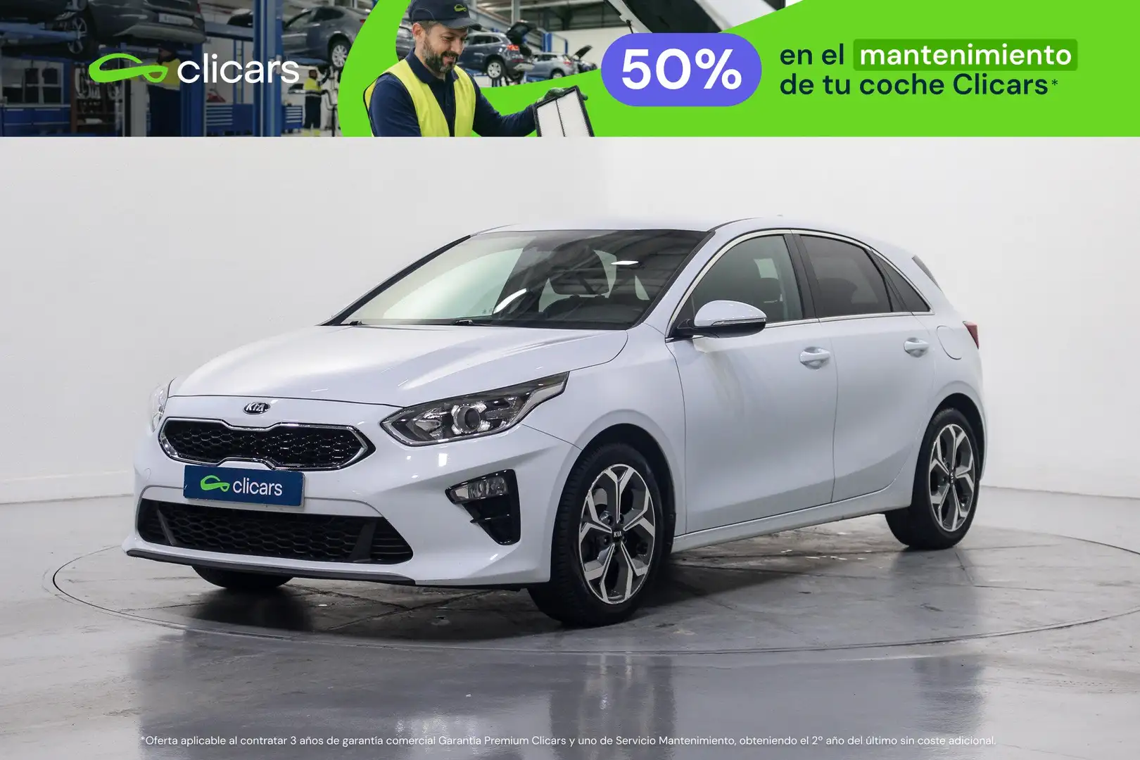 Kia Ceed / cee'd 1.0 T-GDI Eco-Dynamics Tech 120 Weiß - 1