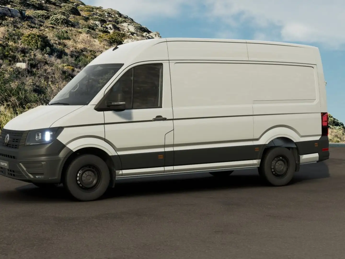 Volkswagen Crafter 2.0 BTDI 177CV AUTOMATICO 4MOTION - PREZZO + IVA Bianco - 2