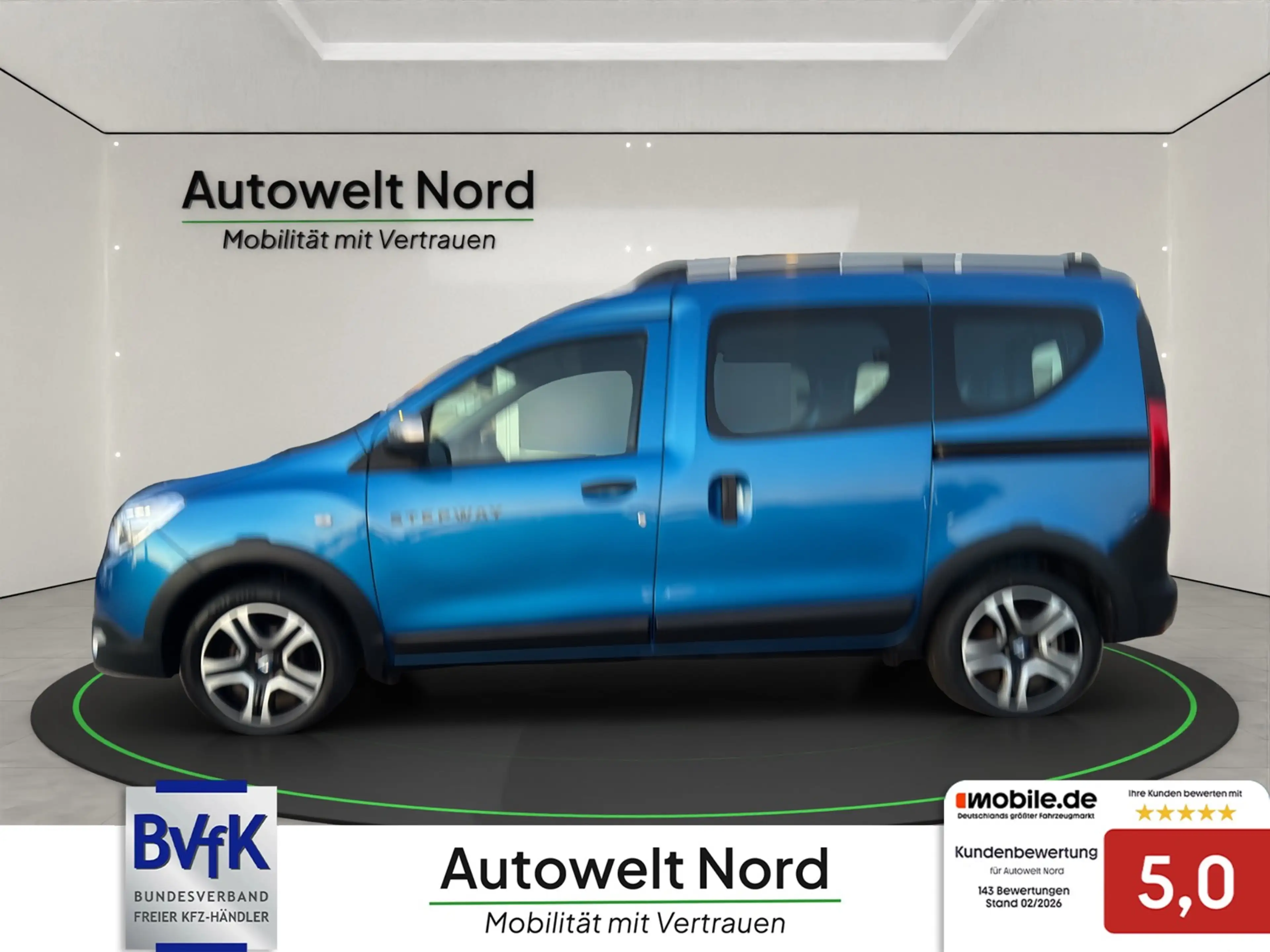 Dacia Dokker Stepway Celebration 1,6 Liter~SHZ~NAVIGATION~TEMPO — photo 8