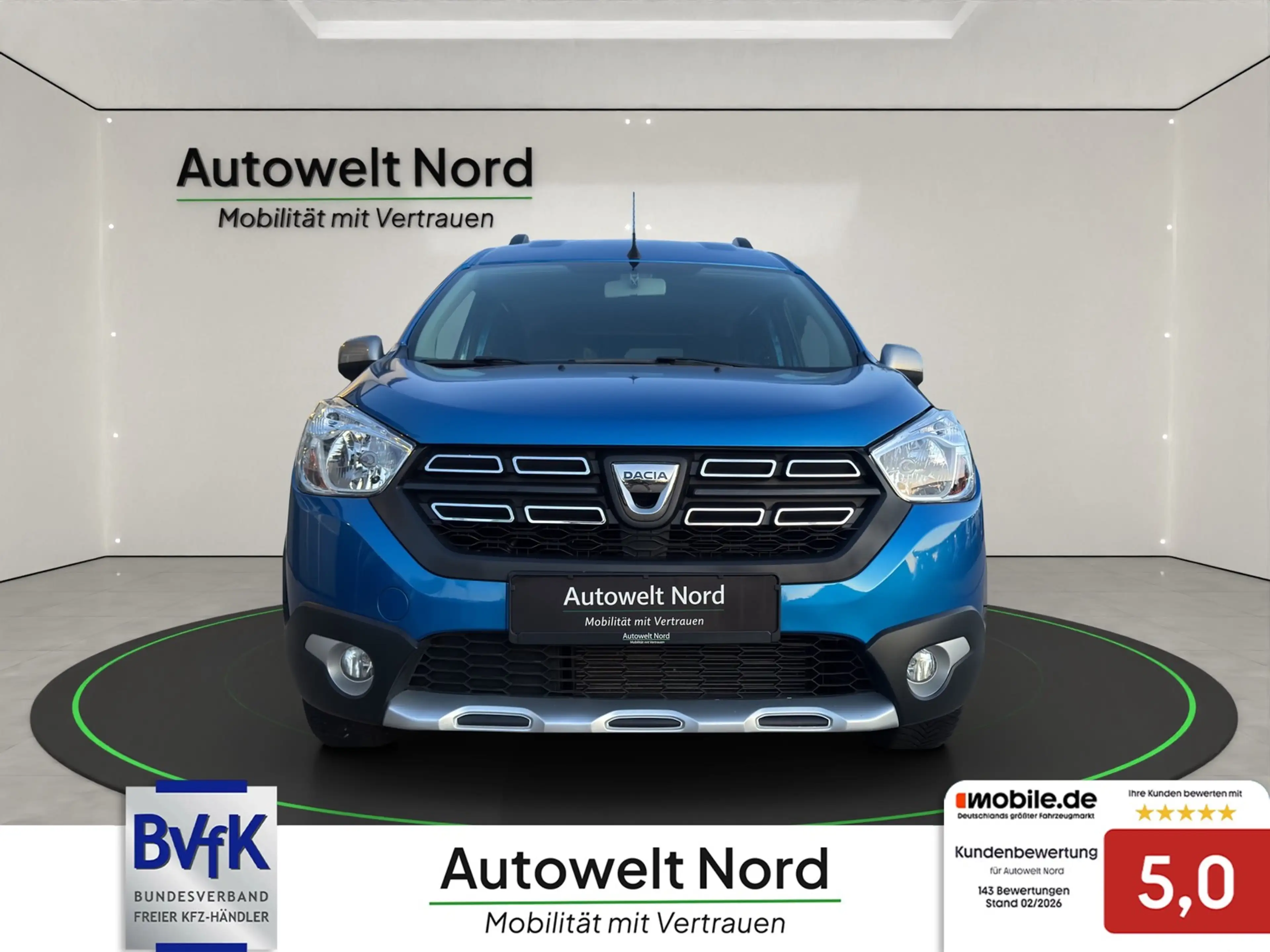 Dacia Dokker Stepway Celebration 1,6 Liter~SHZ~NAVIGATION~TEMPO — photo 2