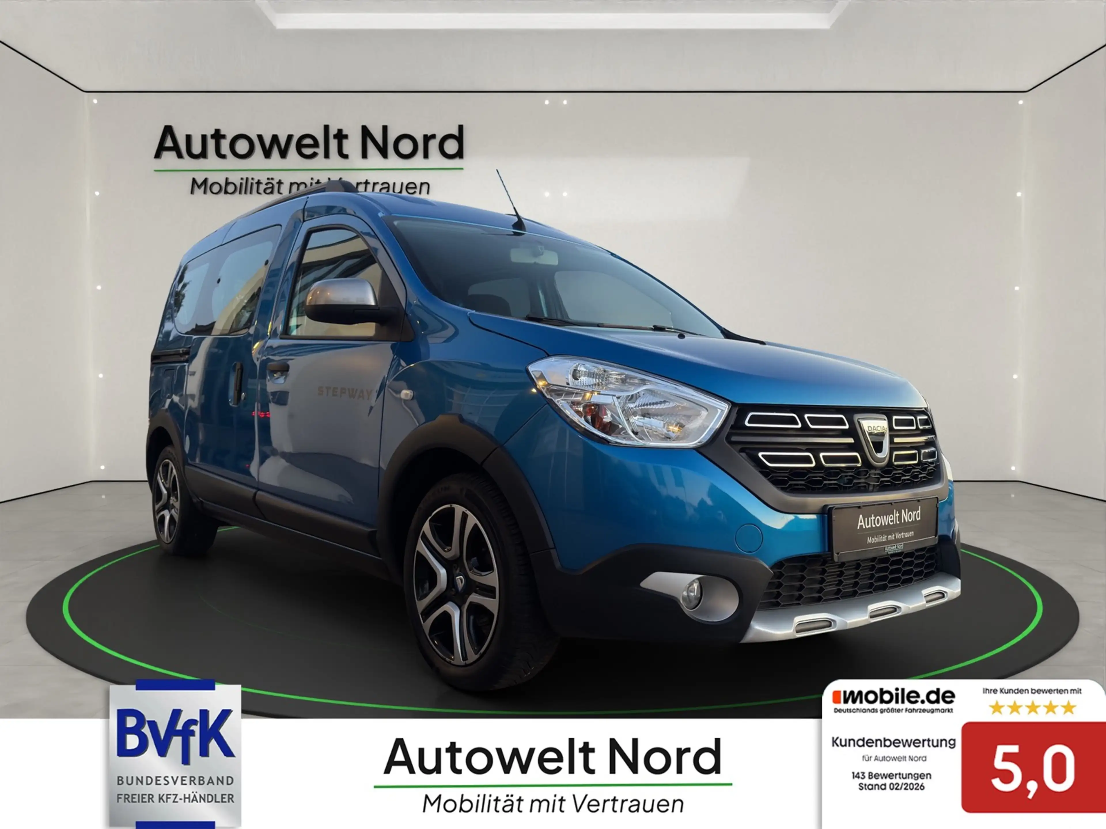 Dacia Dokker Stepway Celebration 1,6 Liter~SHZ~NAVIGATION~TEMPO — photo 3