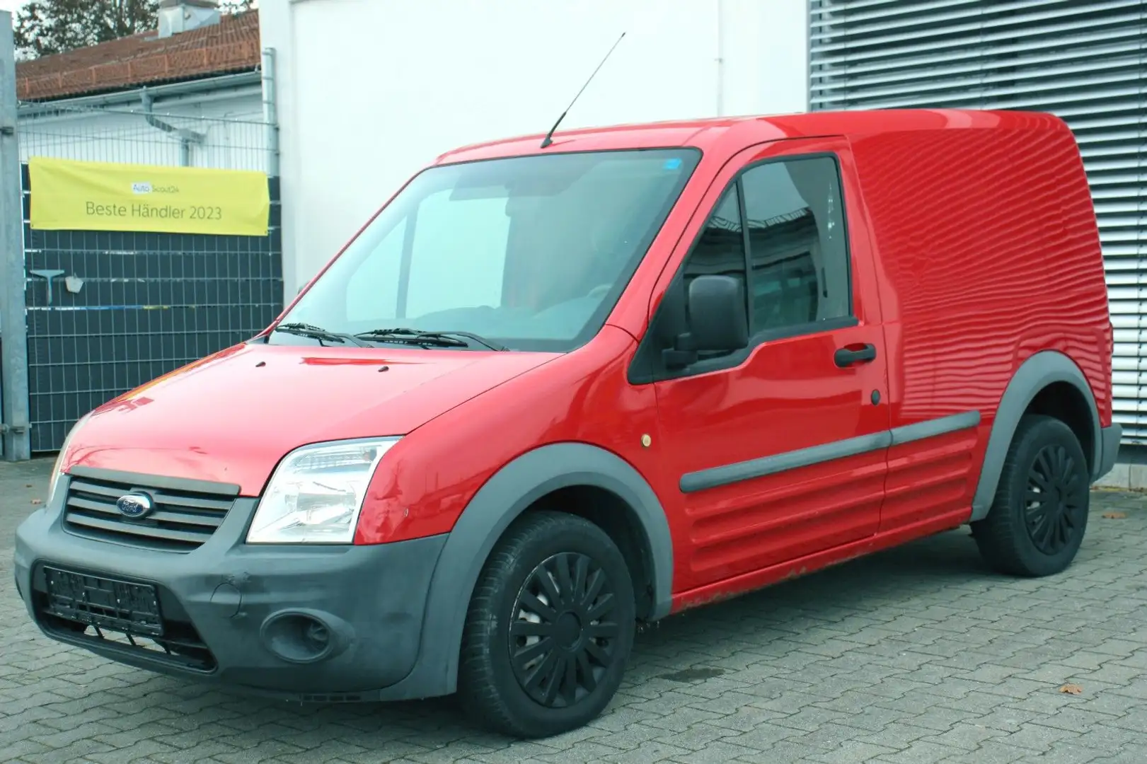 Ford Transit Connect 1.8TDCI # AHK # MwSt. #TÜV 10.27 Rot - 1