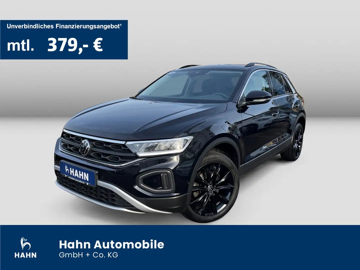 Volkswagen T-Roc 1.5TSI DSG Life LED Navi ACC CAM AHK APP Schwarz - 1
