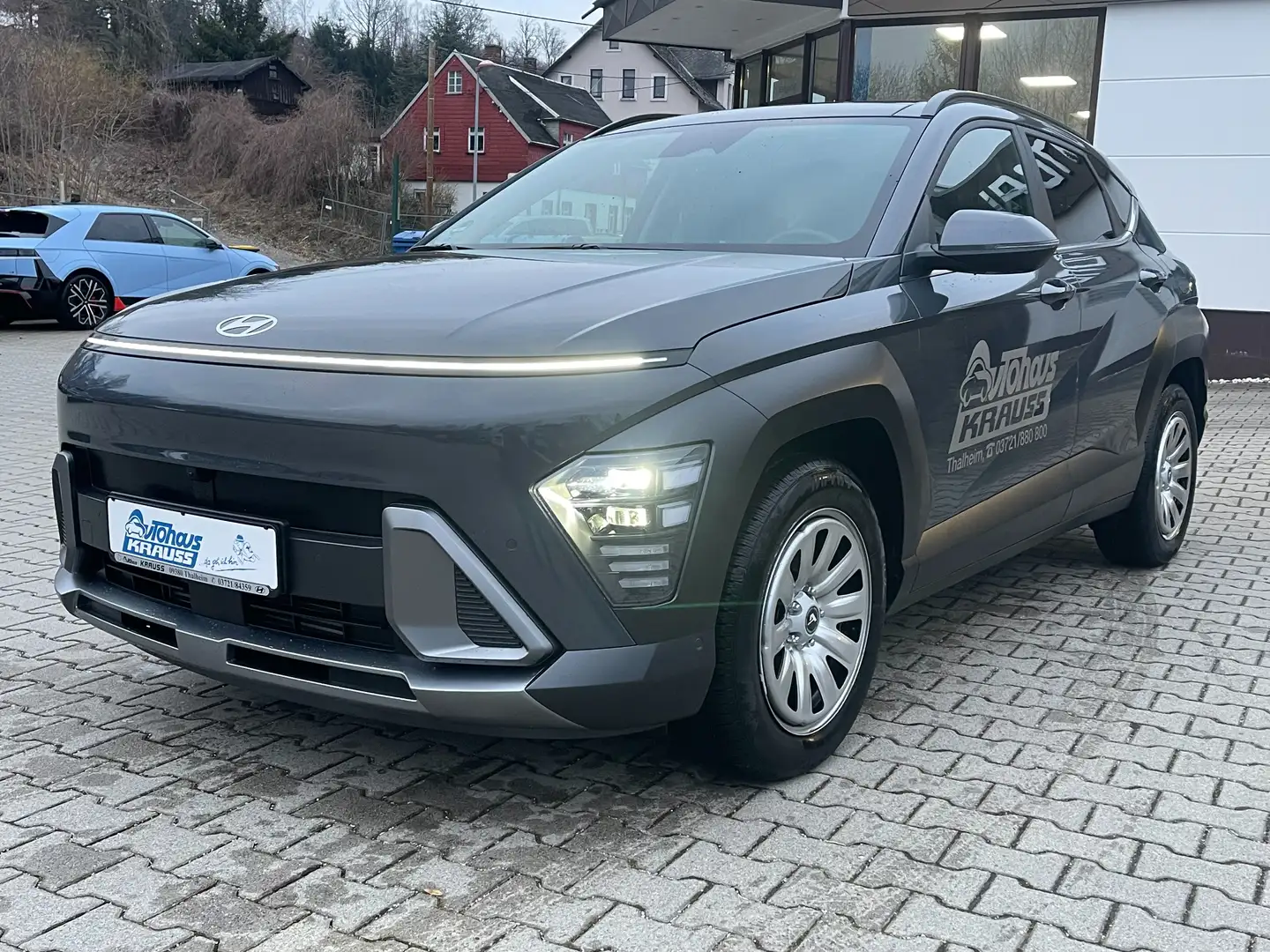 Hyundai KONA Prime BOSE, Schiebedach, Sitzpaket Grijs - 1