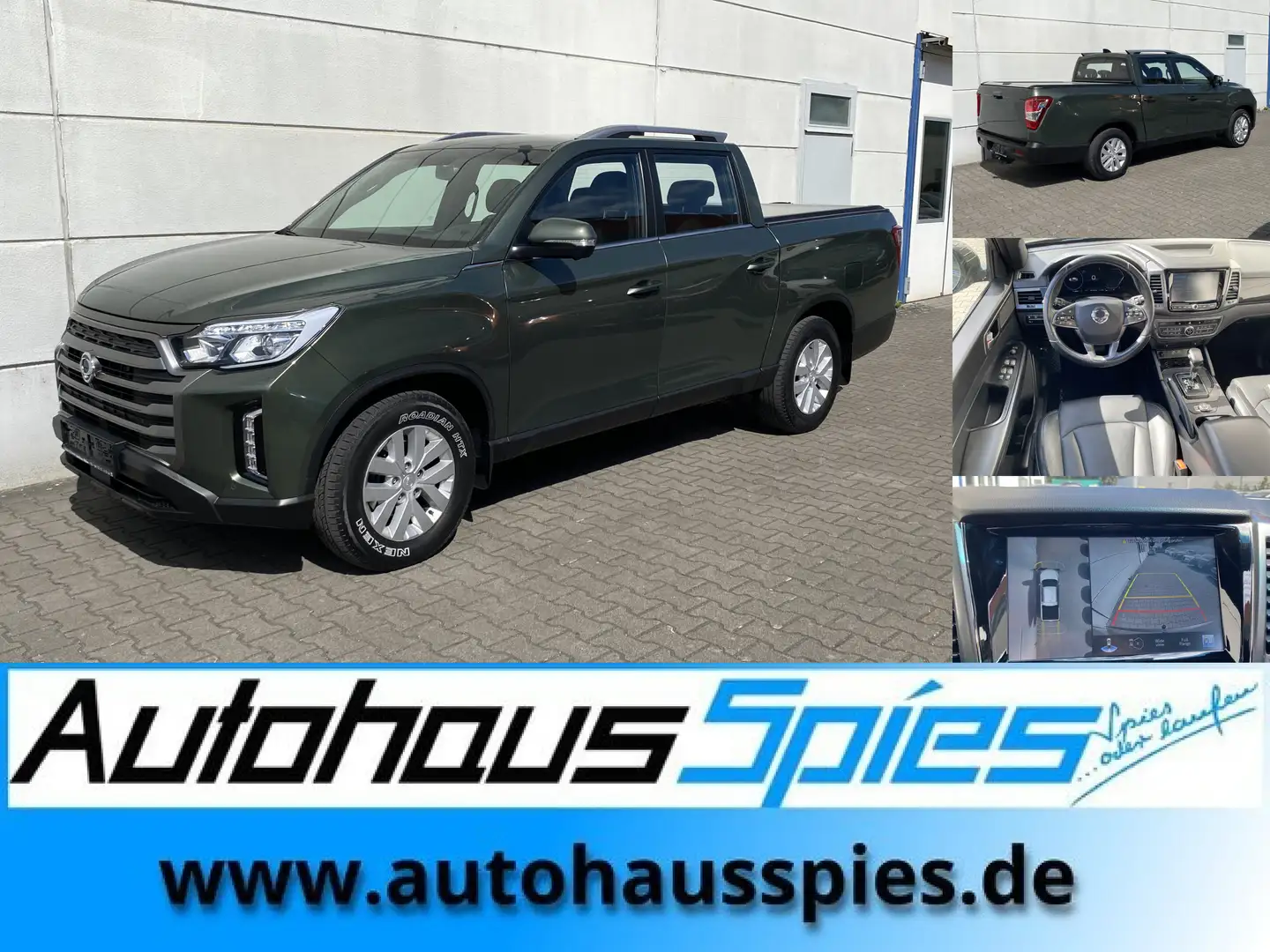 SsangYong Musso Grand 2,2 E-XDI AT 4WD  Sapphire 3,5t AHK 360RKam Vert - 1