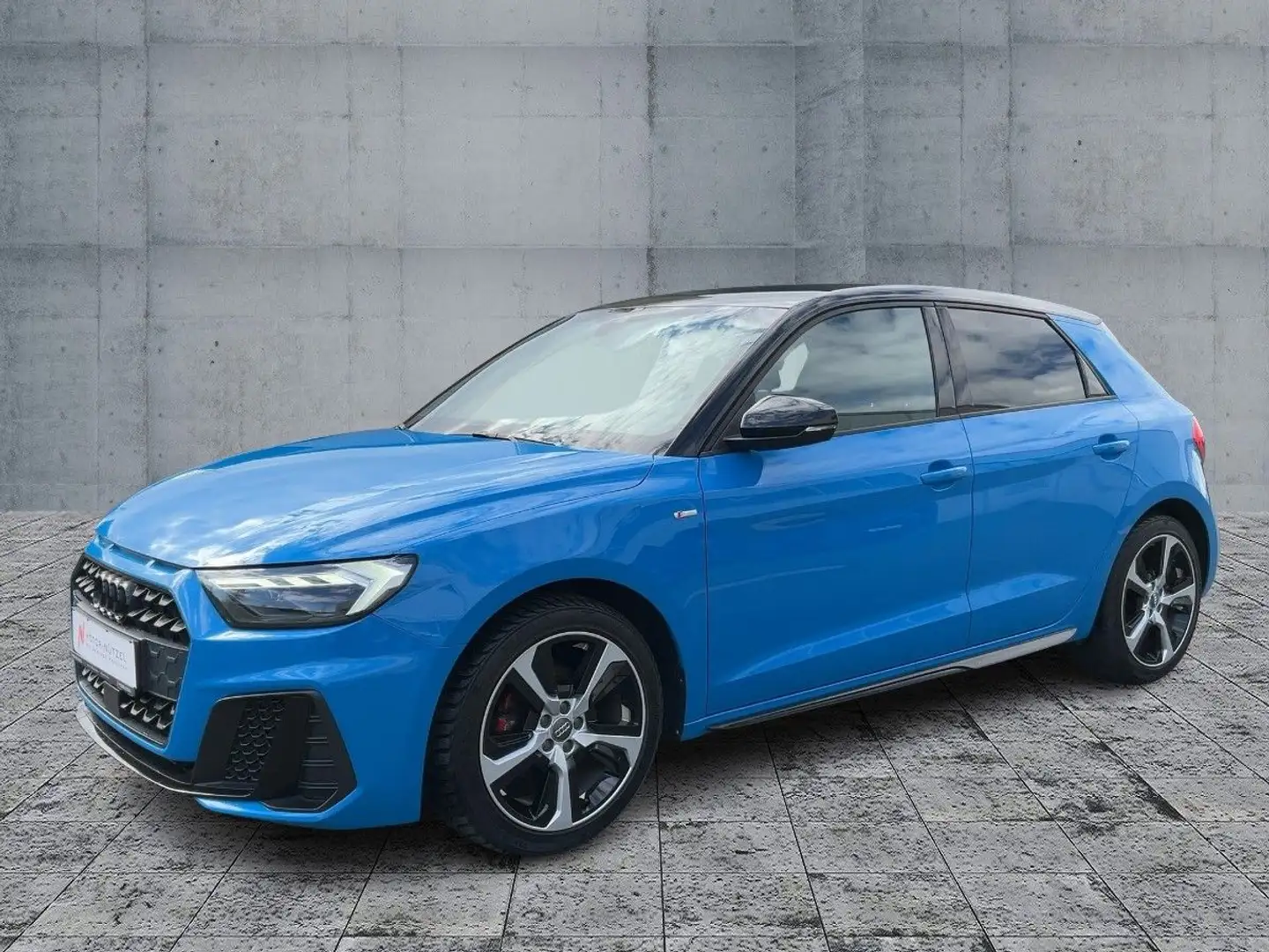 Audi A1 30 TFSI S-LINE LED+SHZ+PDC+DAB+17" Blue - 2
