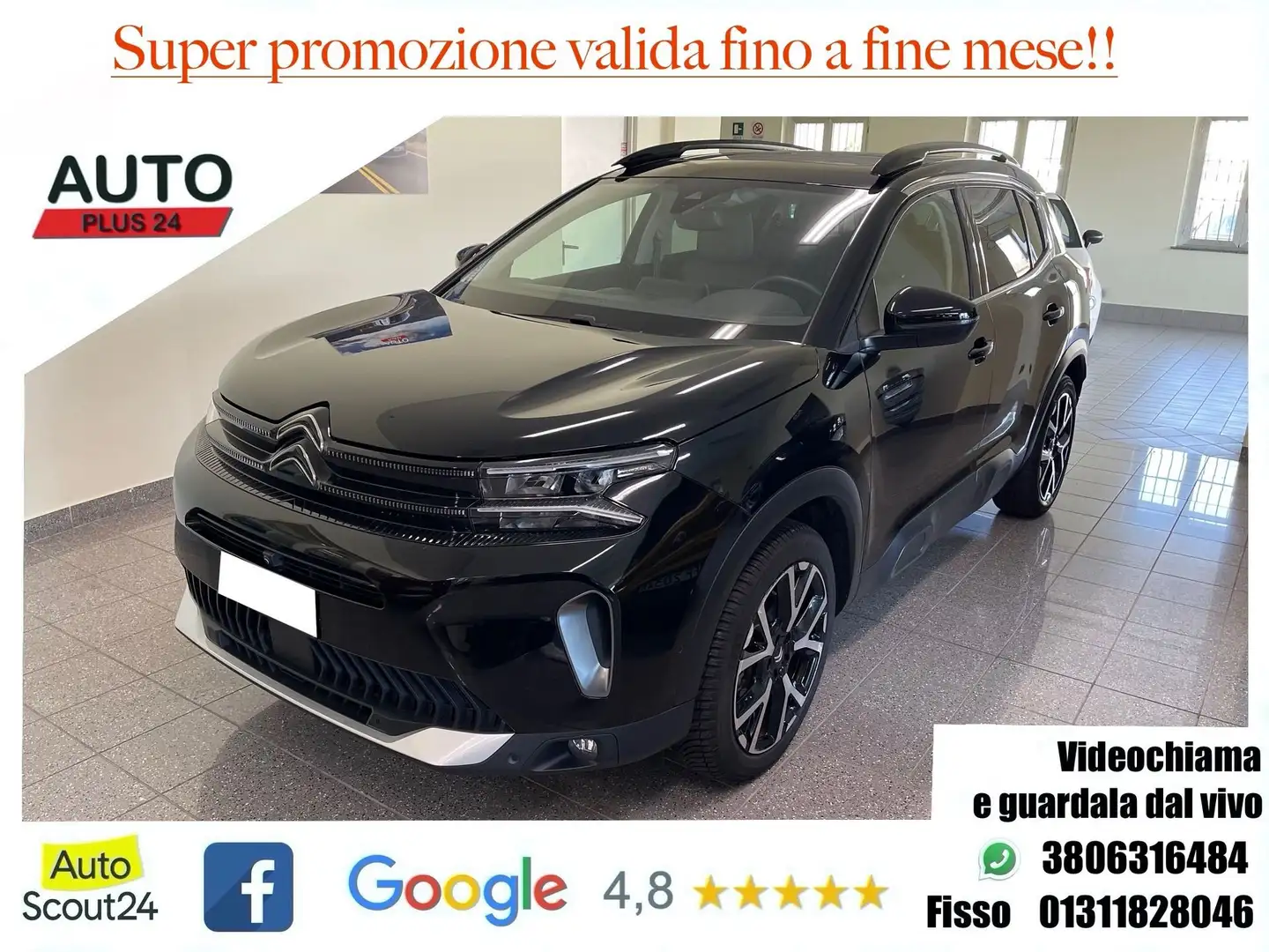 Citroen C5 Aircross PureTech 130 S&S EAT8 Shine Pack CON PROMO PLUS Negro - 1