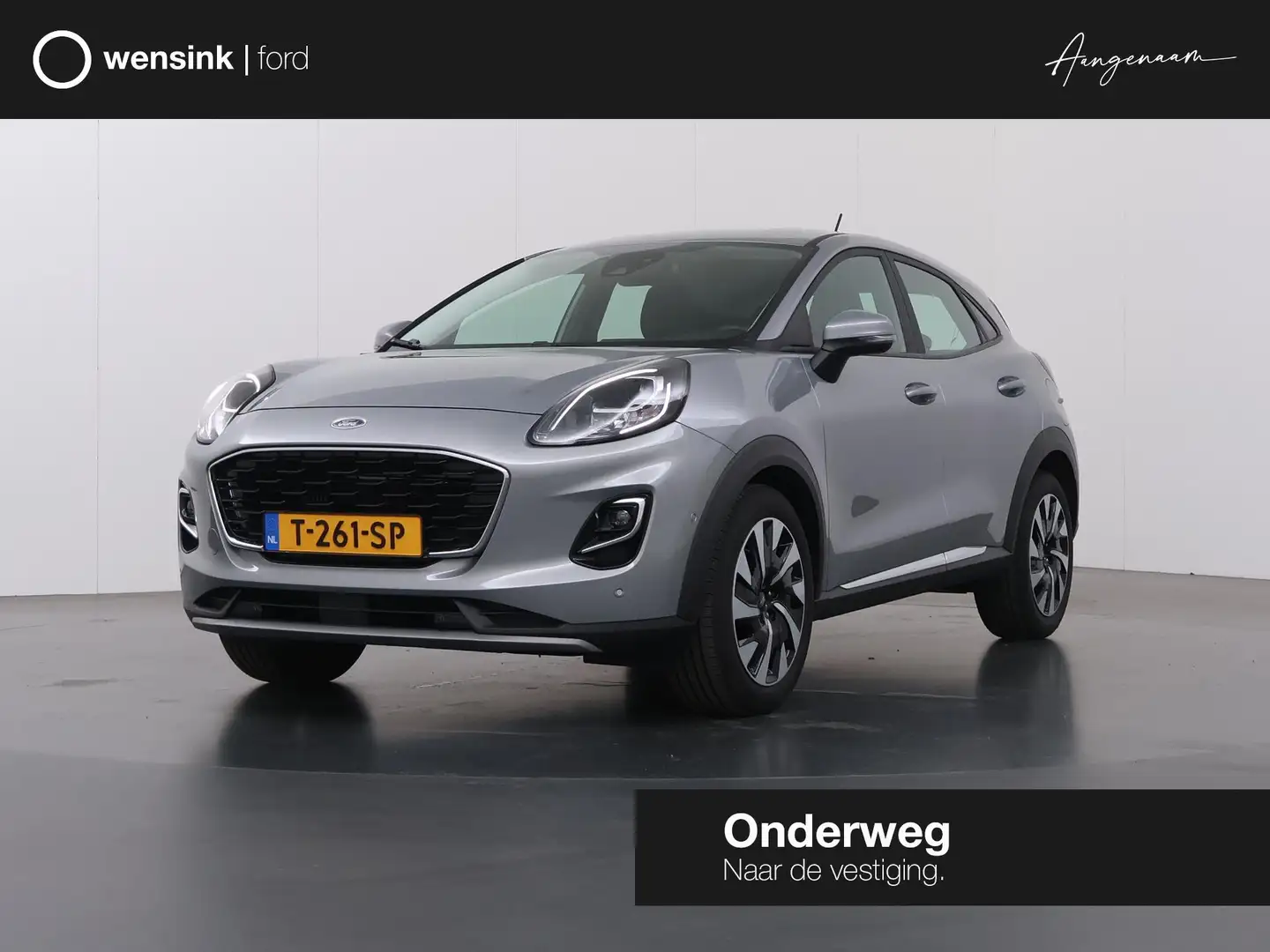 Ford Puma 1.0 EcoBoost Hybrid Titanium | Navigatie | Parkeer Grijs - 1