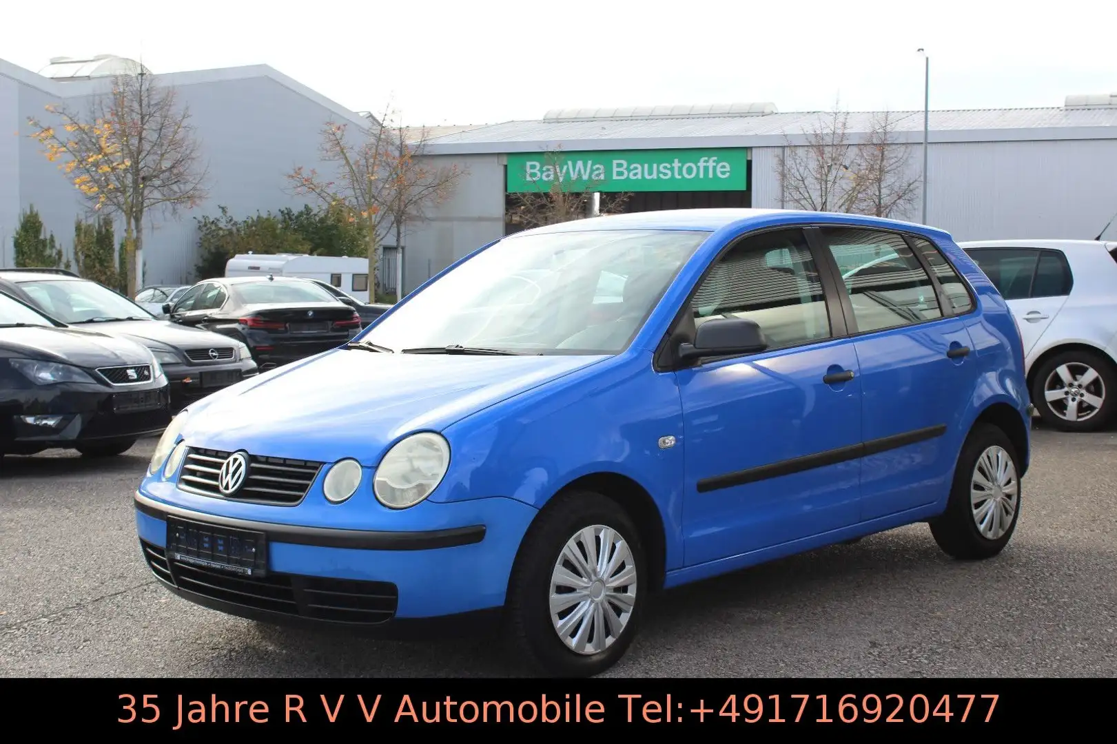 Volkswagen Polo IV 1.2 , TÜV neu, Winterräder Blau - 1