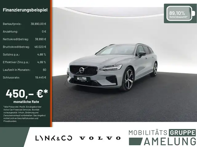Volvo V60 T8 AWD Plus Dark 1.Hand AHK STANDHZ LED
