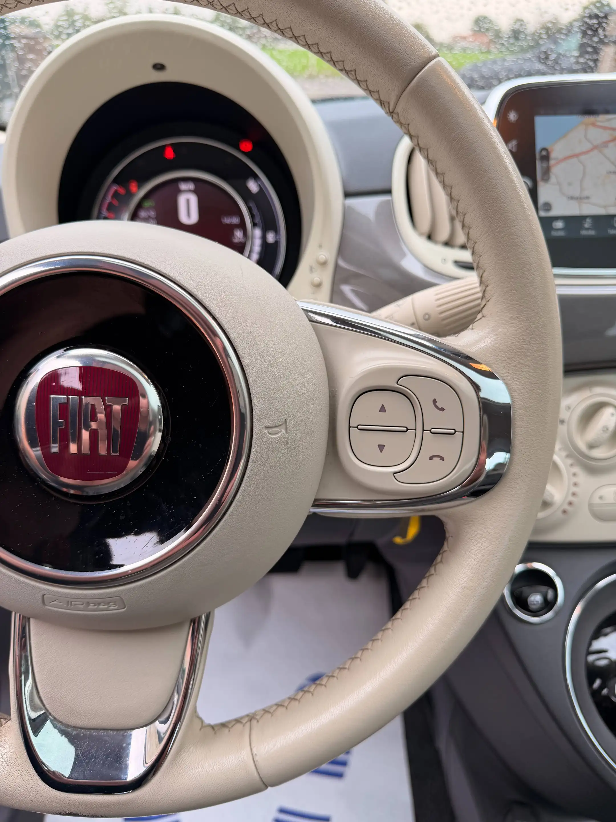 Fiat 500 1.2i Lounge AUTOMAAT/GPS/GARANTIE — photo 12