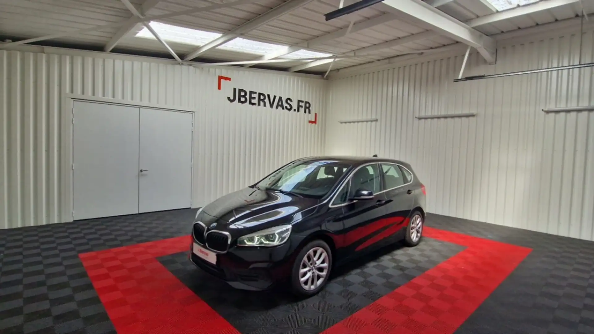 BMW 225xe Business Design Auto Zwart - 1