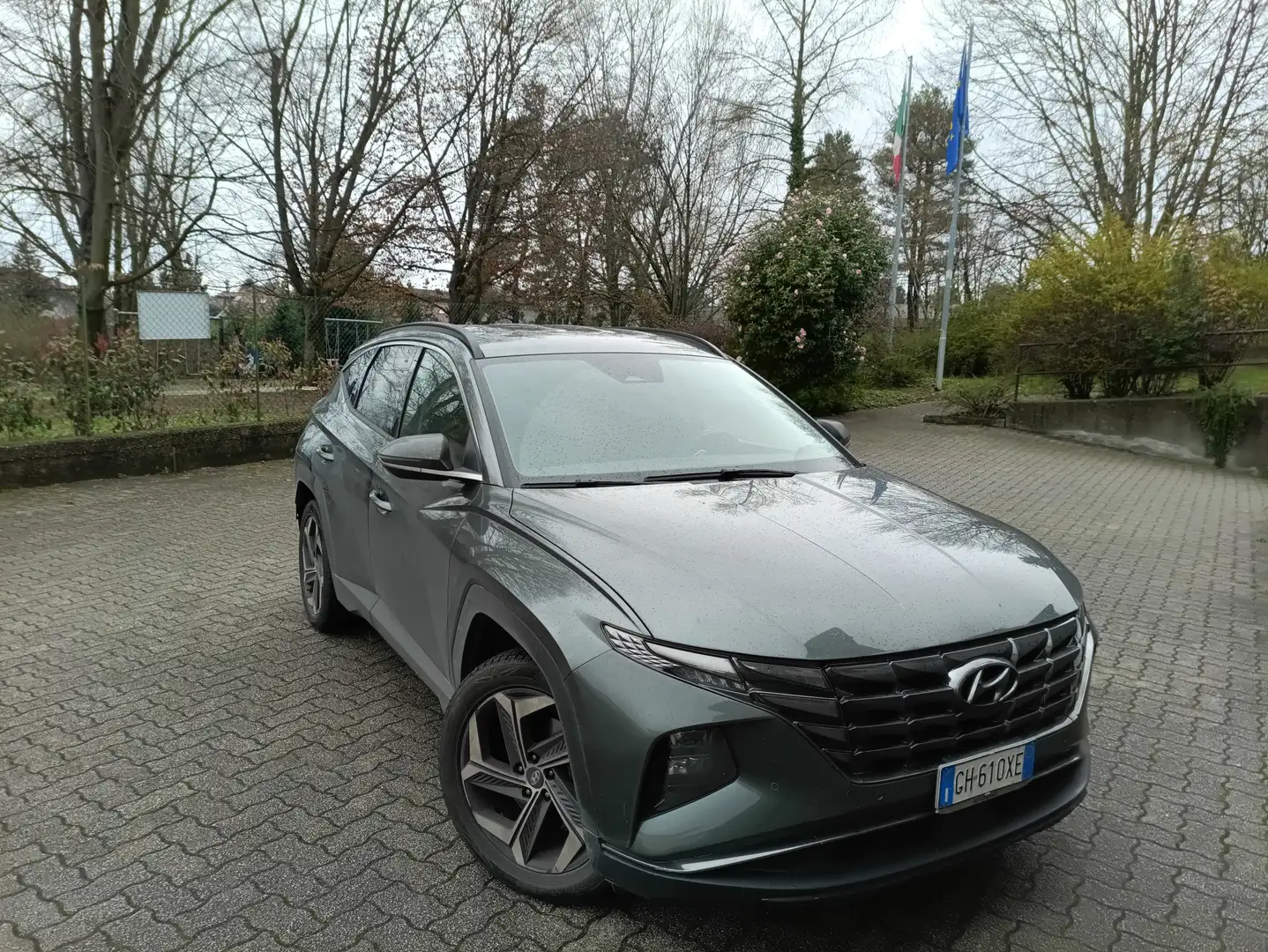 Hyundai TUCSON Tucson III 2021 1.6 phev Exellence 4wd auto Grigio - 2