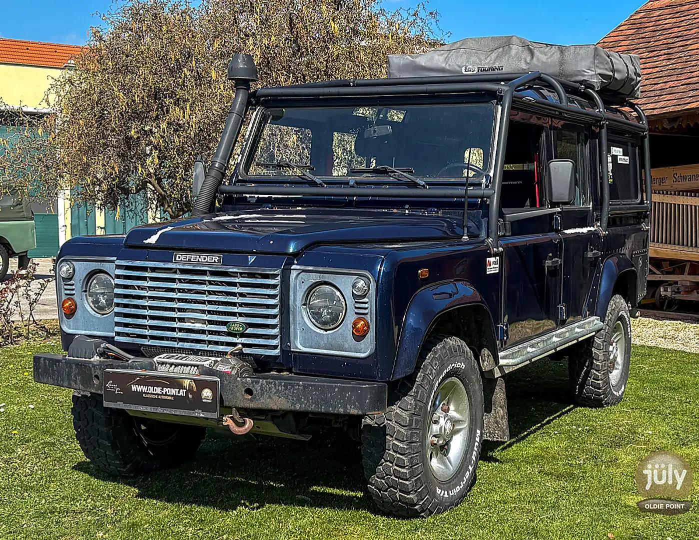 Land Rover Defender 110 Station Wagon | hochwertig aufgebaut Blau - 2
