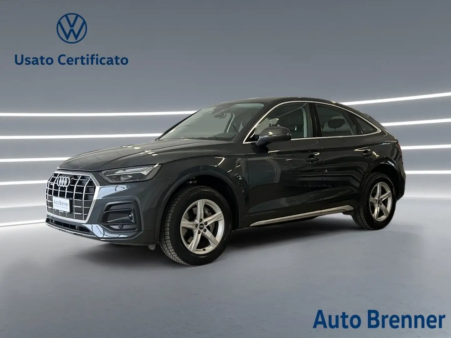 Audi Q5 sportback 40 2.0 tdi mhev 12v business advanced qu Grigio - 1