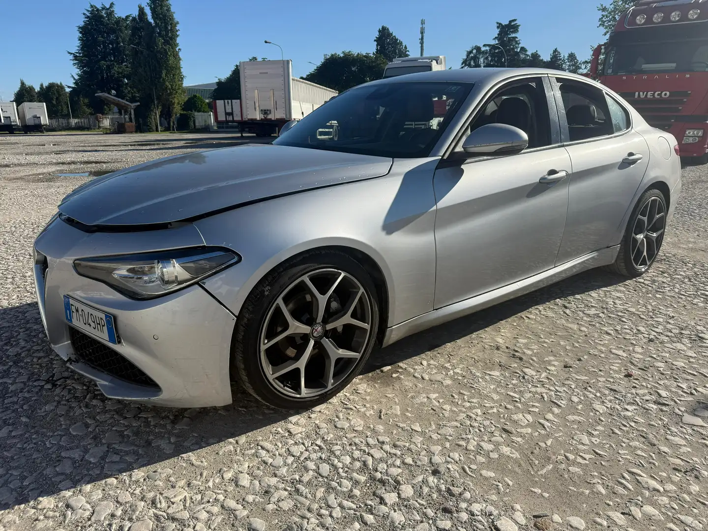 Alfa Romeo Giulia Giulia 2016 2.2 t Super 180cv auto Grigio - 1