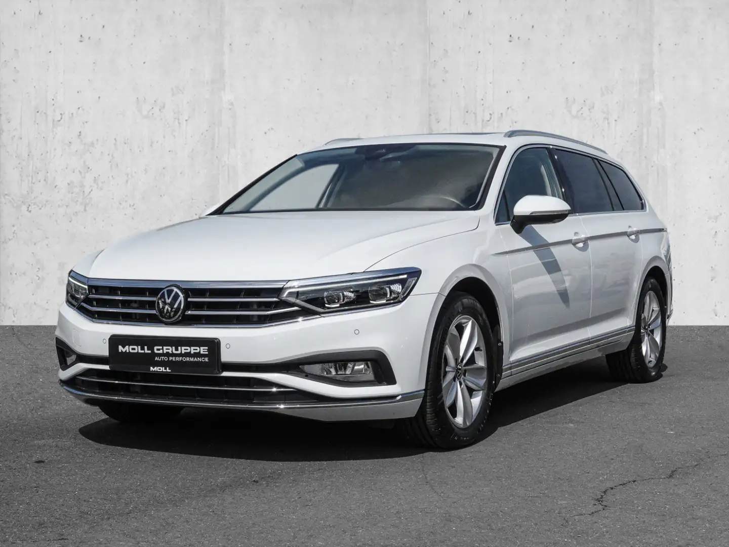 Volkswagen Passat Variant 2.0 TDI DSG Elegance PANO AHK NAVI LEDER Weiß - 2