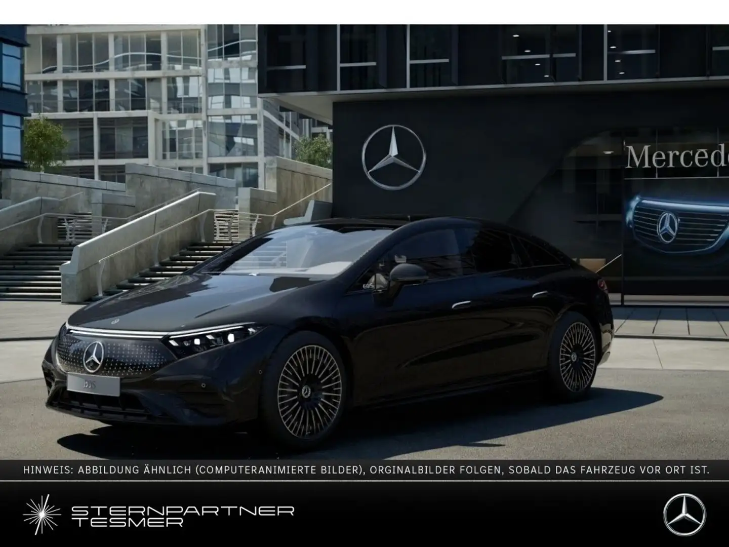 Mercedes-Benz EQS 450+ +AMG+PANO+AIRMATIC+HYPERSCREEN+NIGHT Siyah - 1