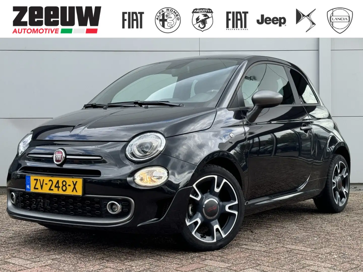 Fiat 500 TwinAir Turbo 85 PK Sport | Navi | Carplay | Sport Noir - 1