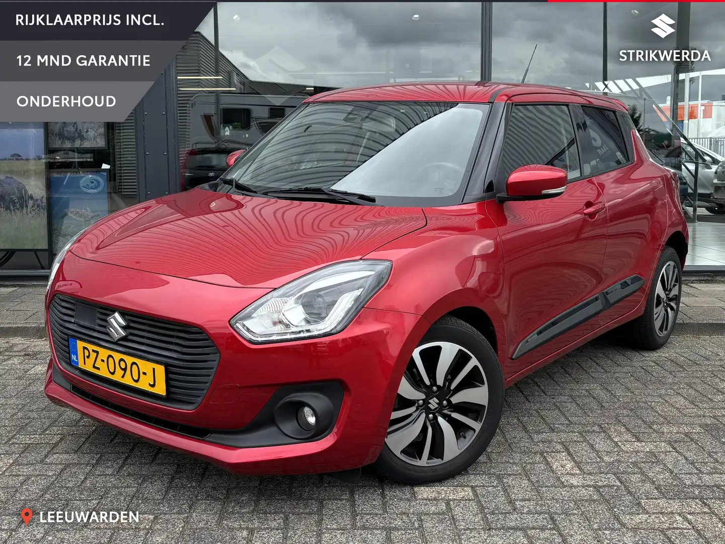 Suzuki Swift 1.2 Stijl Smart Hybrid Armsteun/Clima/Navi Rot - 1