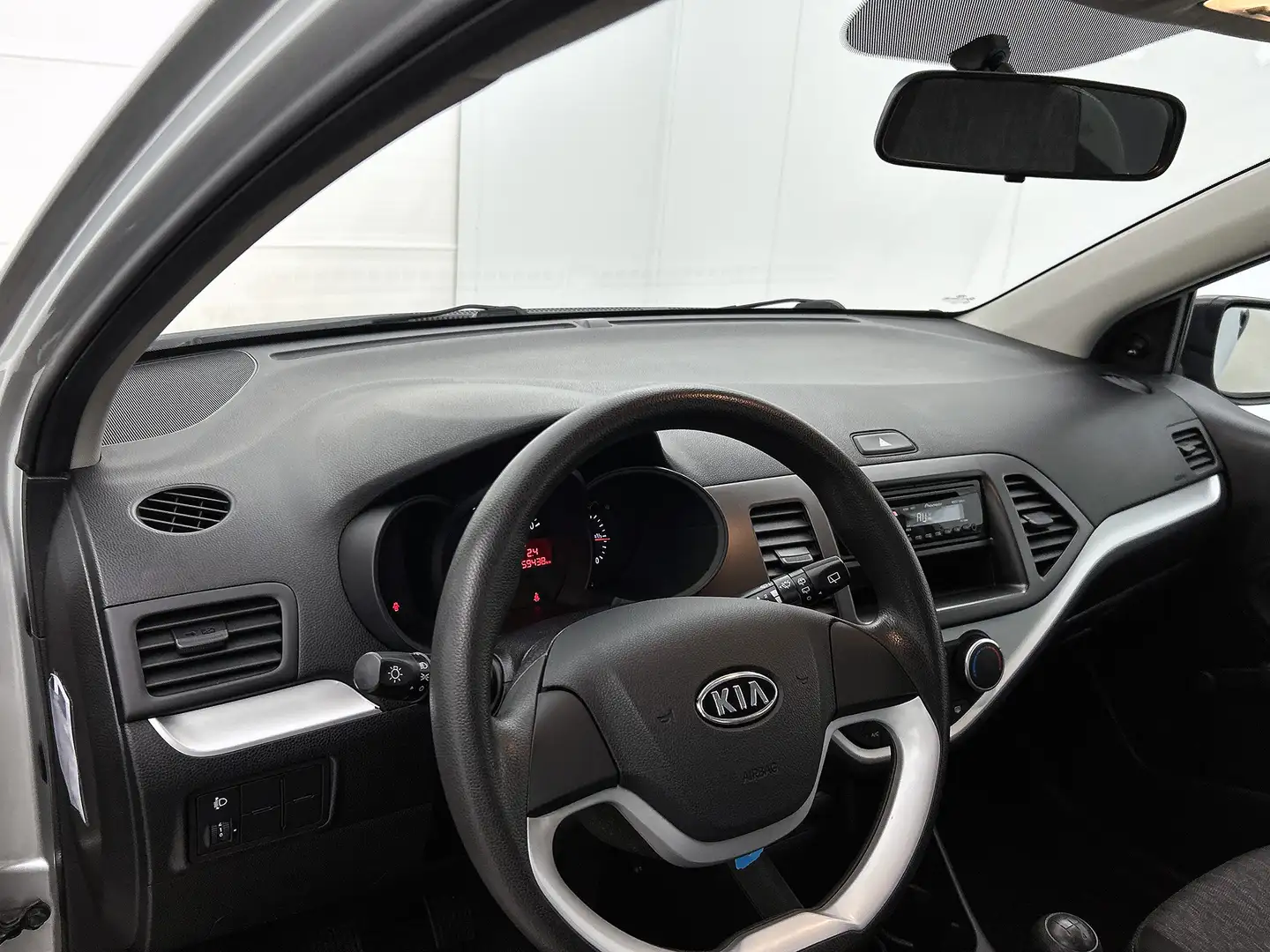 Kia Picanto 1.0 CVVT Airco LM wielen Argent - 2