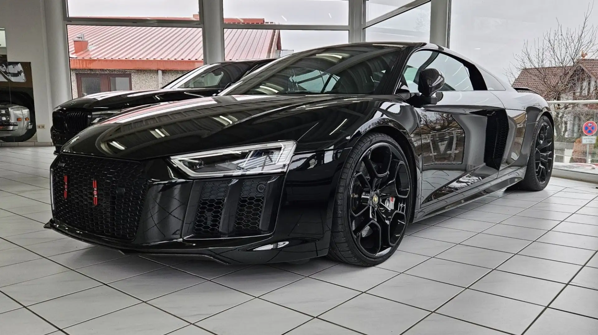 Audi R8 Coupe 5.2 FSI quattro plus *SAGA*Carbon*B&O* Noir - 1