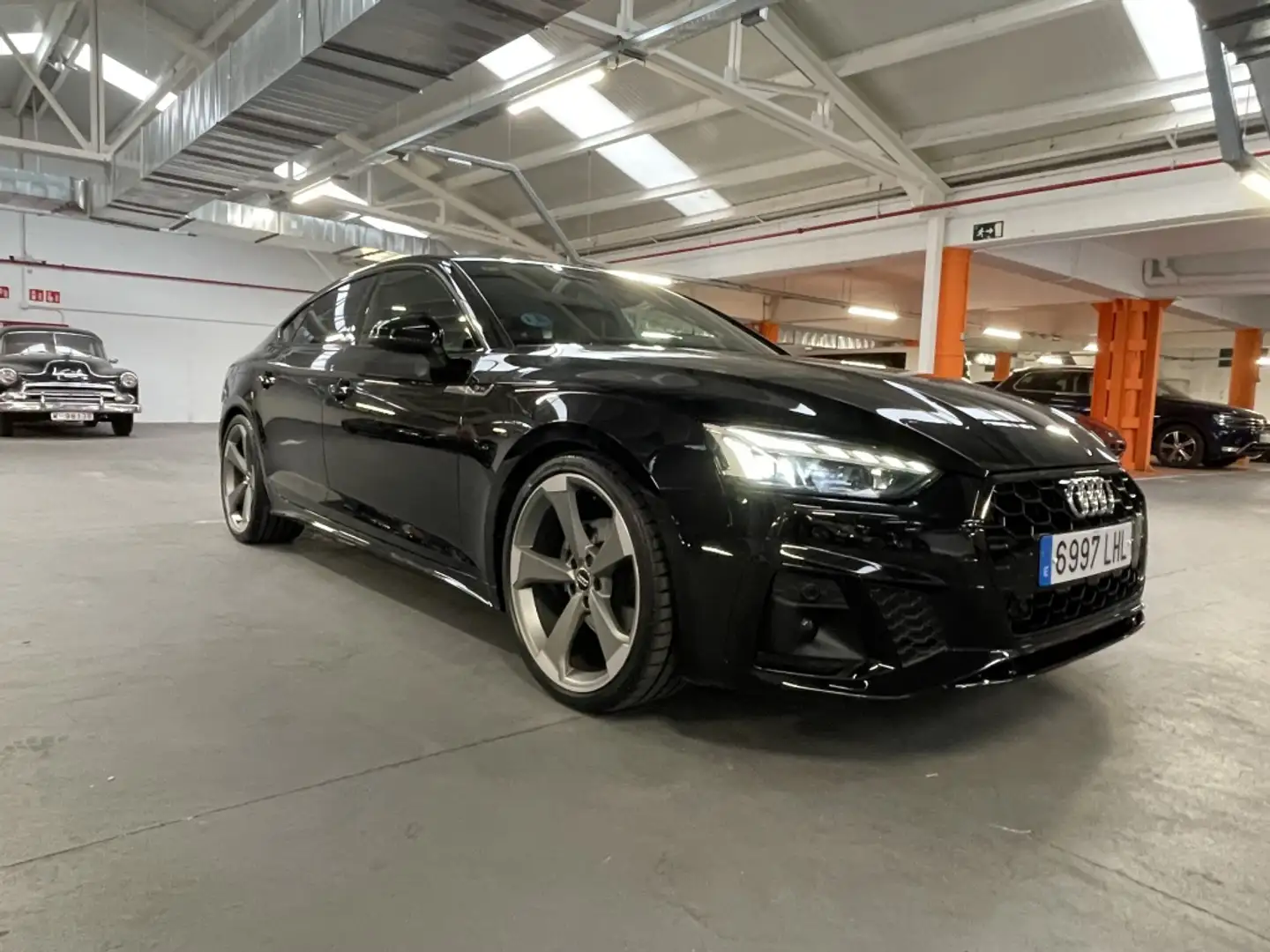Audi A5 Sportback 35 TDI Black line S tronic Negro - 2