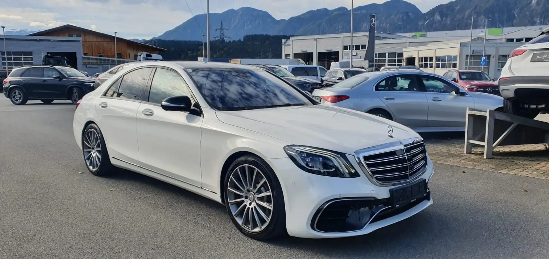 Mercedes-Benz S 400 d Aut. S63 AMG Umbau Weiß - 2