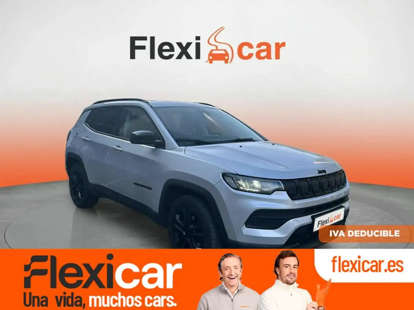 Jeep Compass 1.6 Mjt Night Eagle FWD Gris - 1