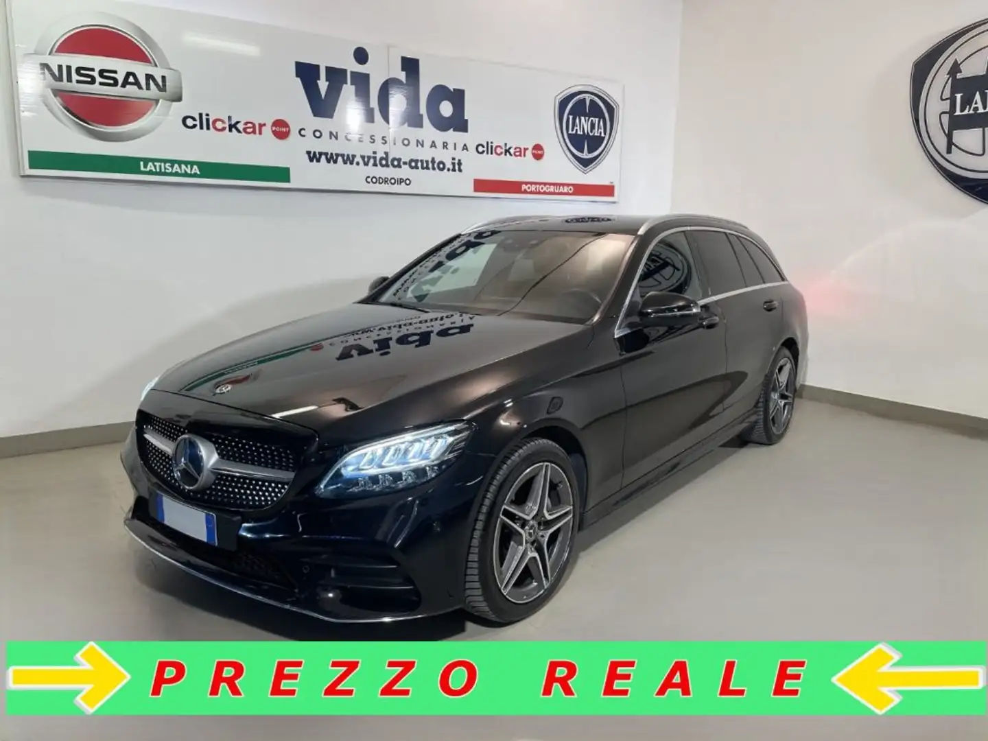 Mercedes-Benz C 220 d S.W. 4Matic CAMBIO AUT. Nero - 1