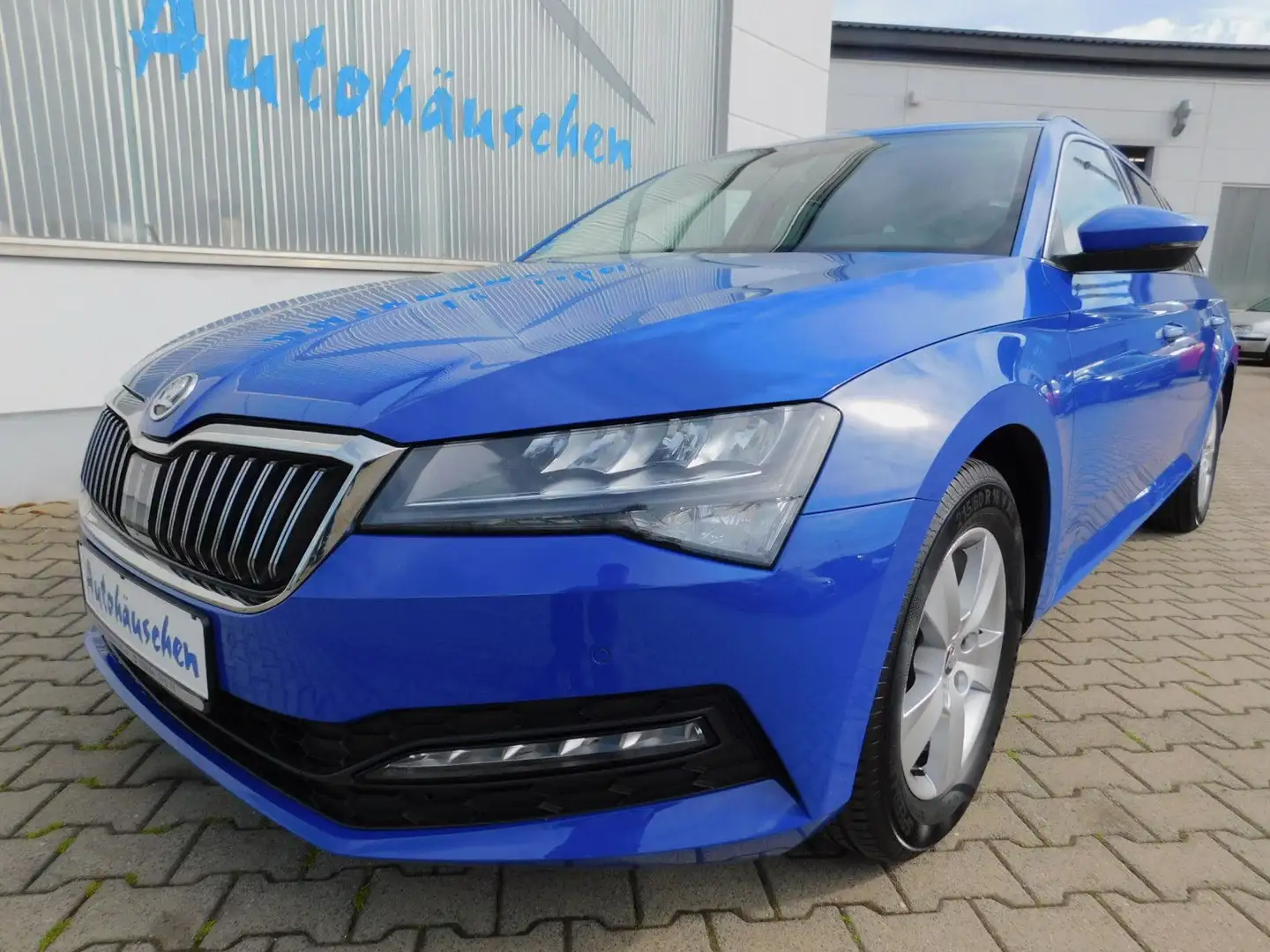 Skoda Superb 2.0 TDI DSG Ambition LED/NAVI/ACC/Kamera Bleu - 1
