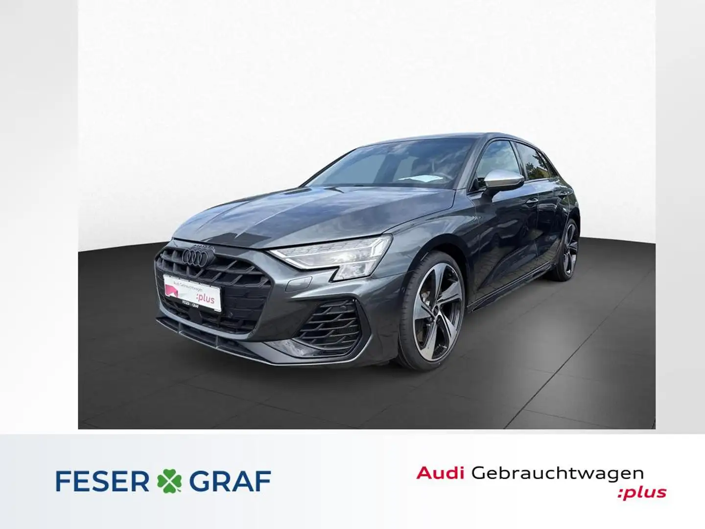 Audi S3 Spback. TFSI S-tro. +SONOS+PERFO-Abgasanlage Серый - 1
