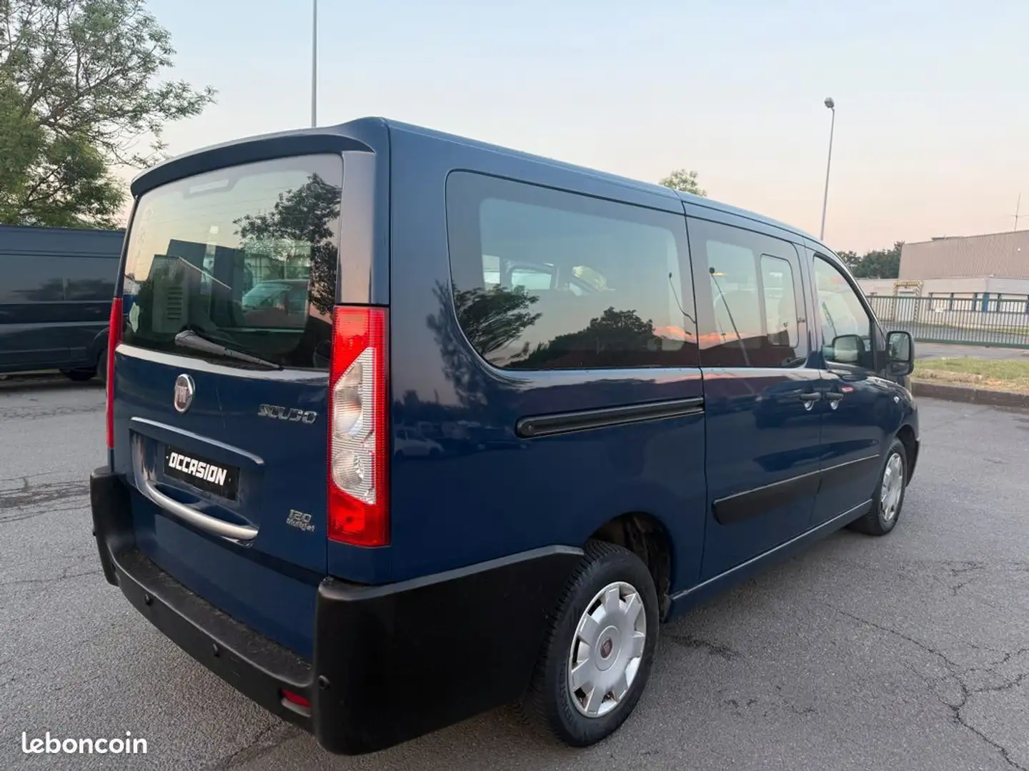 Fiat Scudo 2.0 Mjt 120cv 6places Rallongè Double Cab Clim Bleu - 2