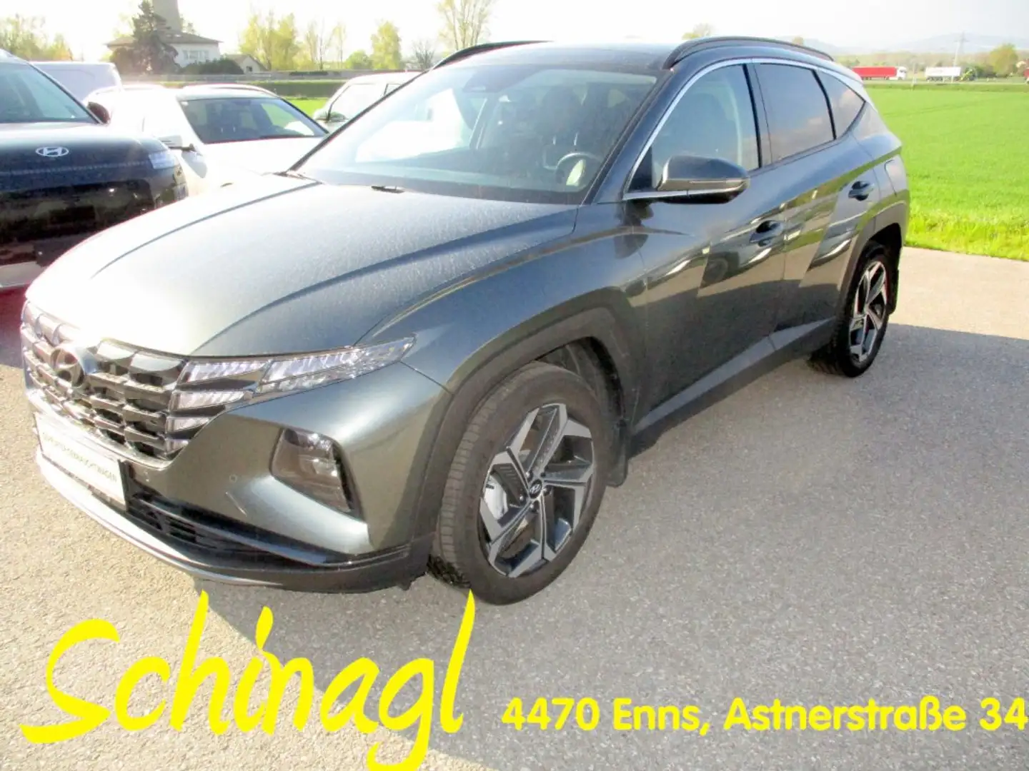 Hyundai TUCSON NX4 Prestige Line 1,6 T-GDi HEV 2WD AT t1hp Grau - 1