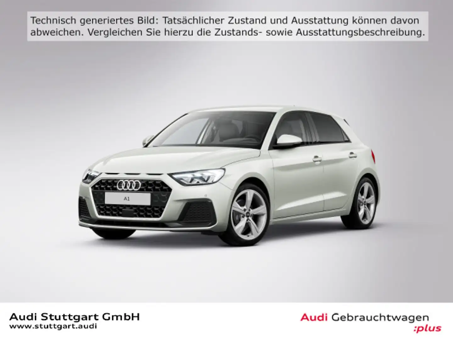 Audi A1 advanced 30 TFSI S Tronic Silber - 1