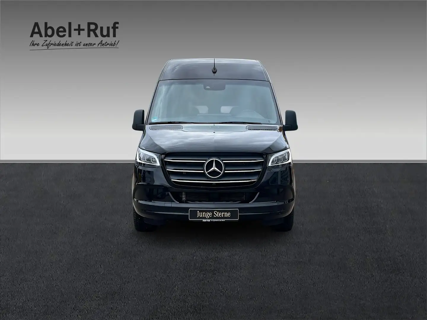 Mercedes-Benz Sprinter 317 Tourer L2H2 Dachkli+LED+DISTRO+AHK Schwarz - 2