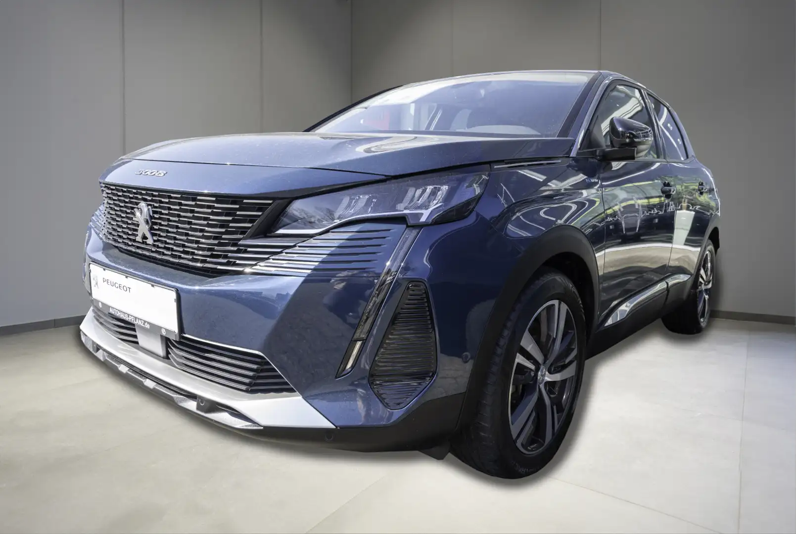 Peugeot 3008 Allure 1.6 Hybrid 225e-EAT8 Bleu - 1