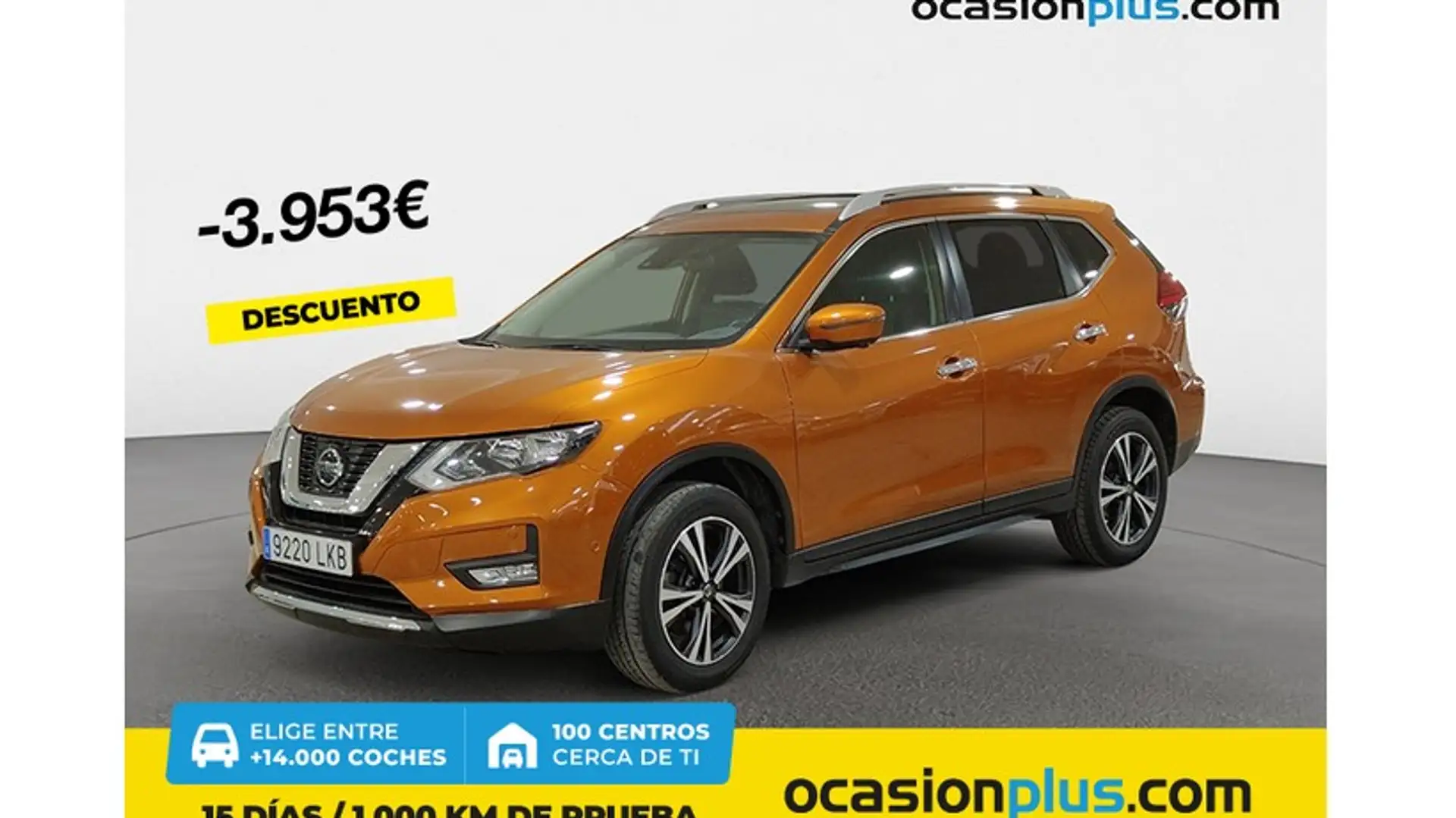 Nissan X-Trail 1.7 dCi N-Connecta 4x2 Naranja - 1