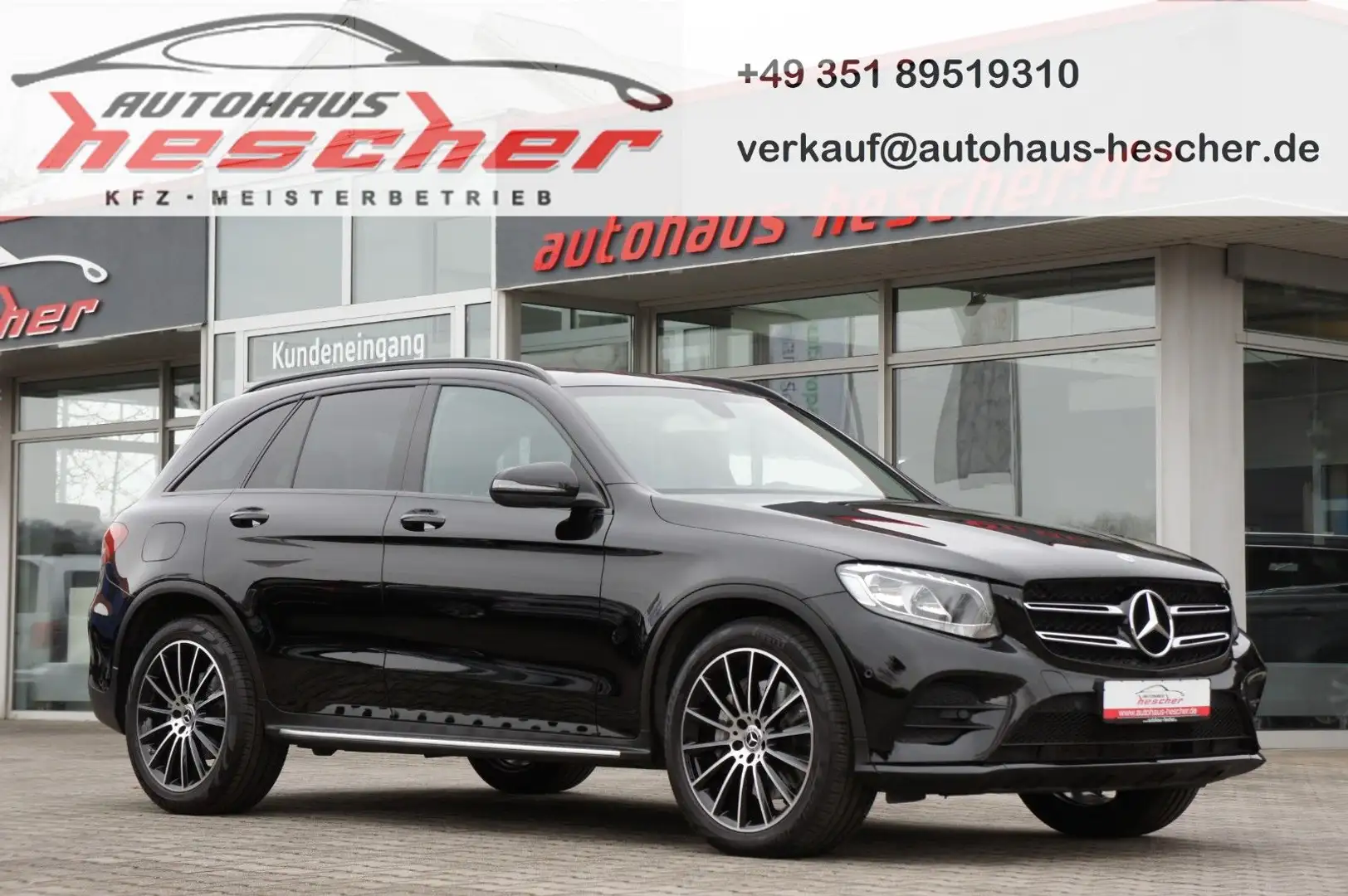 Mercedes-Benz GLC 250 4Matic 9G-TRONIC *AMG-LINE*PANO* Schwarz - 1