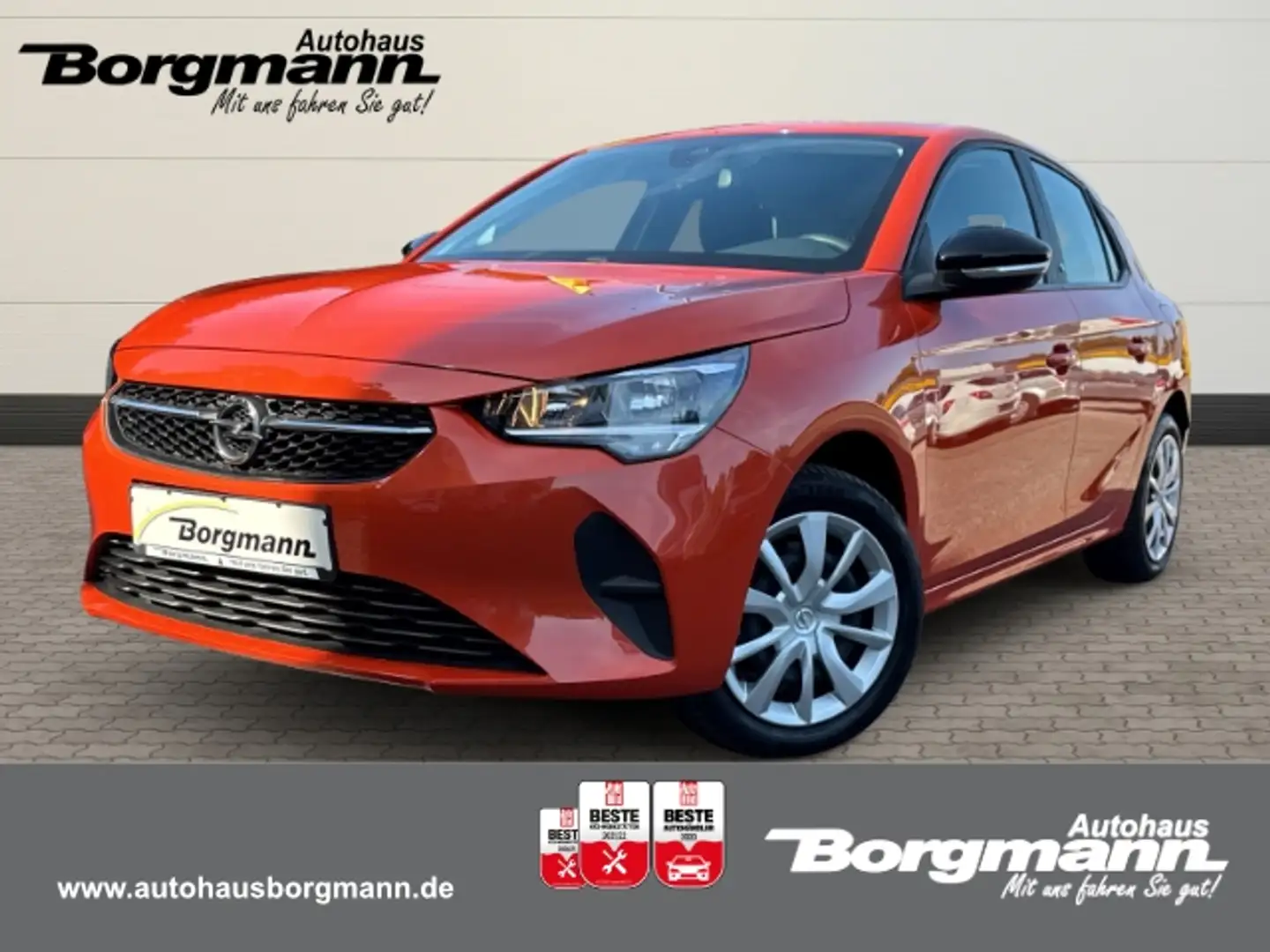Opel Corsa-e Edition Kessy - Klima - SHZ - Tempomat - PDC Orange - 1