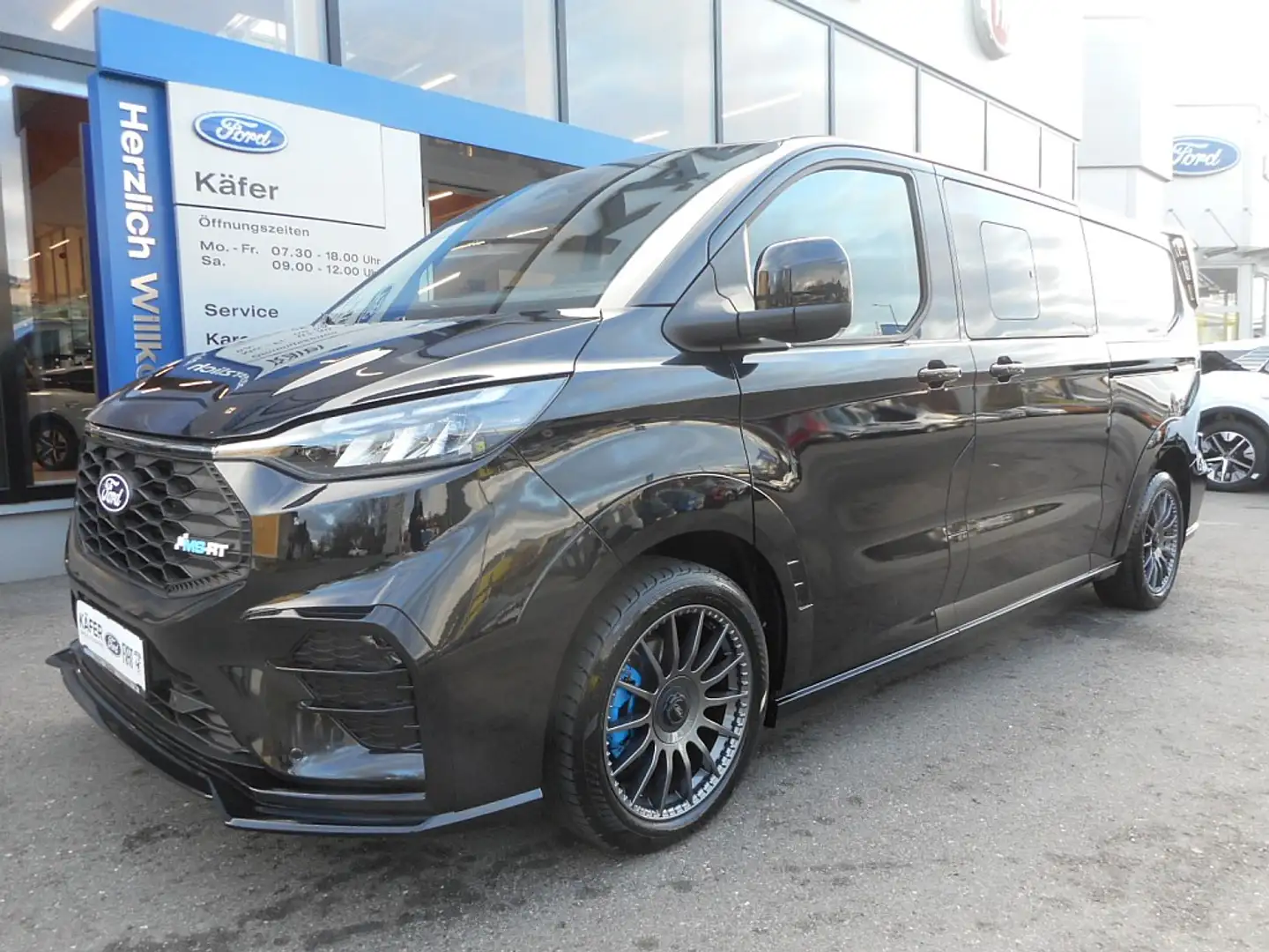 Ford Transit Custom Kasten DK 2,5 PHEV L2H1 320 MS-RT Aut. Noir - 1